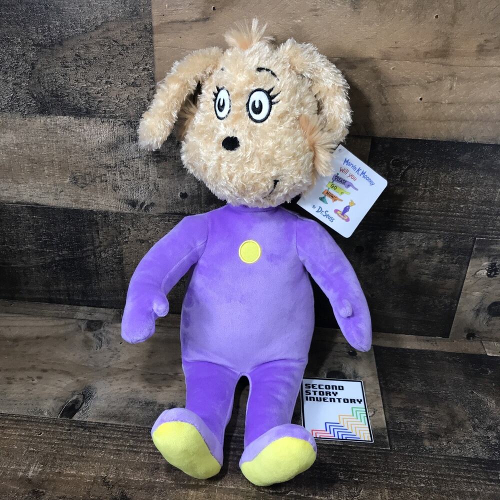 Dr Seuss MARVIN K MOONEY “WILL YOU PLEASE GO NOW” 16” Plush-Kohls Cares for KIDS